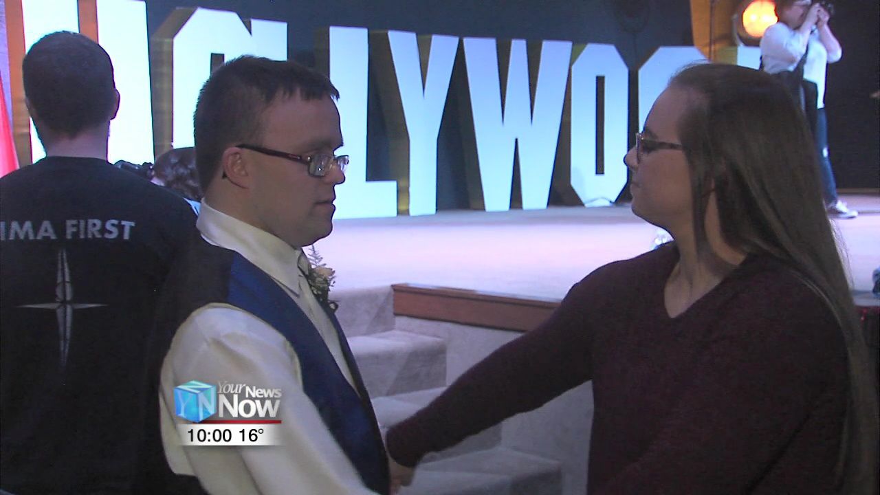 Young adults with special needs bust a move at the annual Night to Shine
